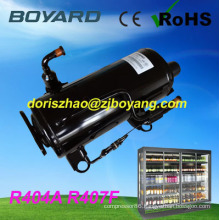 refrigeration spare R22 R404A horizontal rotary compressor refrigeration replace sc15cl for commercial salad refrigerator